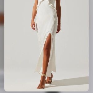 ASTR the label: Sorbae Ruffle Maxi Dress